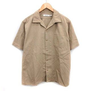 ノンネイティブ(nonnative)のノンネイティブ 20SS シャツ オープンカラー 半袖 1 S ベージュ(シャツ)