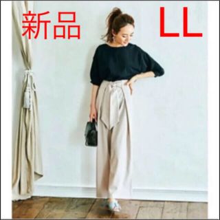 星玲奈　ウエストリボン　LL 新品(カジュアルパンツ)