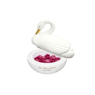 レメルヴェイユーズラデュレ(Les Merveilleuses LADUREE)のラデュレ スワン チーク ノベルティ 巾着 LADUREE おまけ 白鳥(チーク)