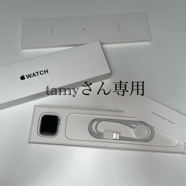 Apple Watch(アップルウォッチ)のApple Watch SE 40mm GPSモデル　シルバー スマホ/家電/カメラのスマホアクセサリー(その他)の商品写真