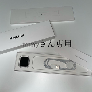 アップルウォッチ(Apple Watch)のApple Watch SE 40mm GPSモデル　シルバー(その他)