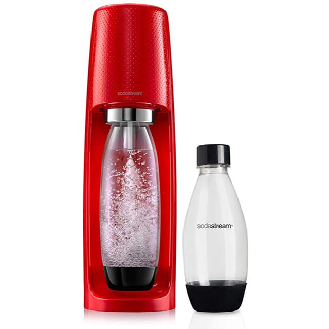 SODASTREAM ソーダストリーム スピリット レッド メガパック 買い保障 ...