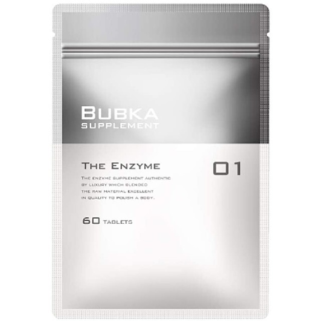 BUBKA ブブカ 酵素 サプリメント THE ENZYME 60粒 1袋 コスメ/美容のヘアケア/スタイリング(スカルプケア)の商品写真