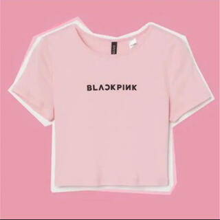 エイチアンドエム(H&M)のblack pink h&m トップス(Tシャツ(半袖/袖なし))