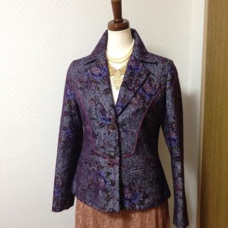 アナスイ(ANNA SUI)の秋冬ジャケット　レトロ　スサデボンボン　(テーラードジャケット)