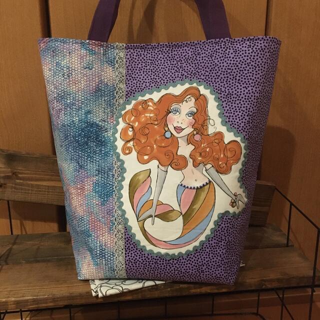 ロラライハリス❤︎ハンドメイド❤︎トートバッグ