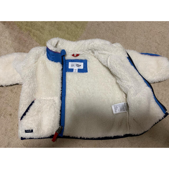 babyGAP(ベビーギャップ)のモコモコパーカー キッズ/ベビー/マタニティのベビー服(~85cm)(その他)の商品写真