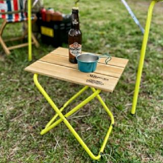 ネイタルデザイン(NATAL DESIGN)の限定　castelmerlino FOLDING WOOD STOOL　新品(テーブル/チェア)