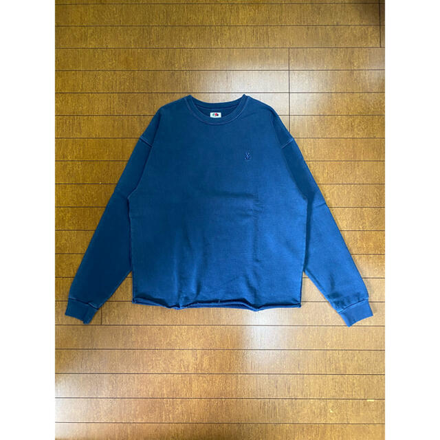 FRUIT OF THE LOOM CUT OFF WIDE CREWNECK