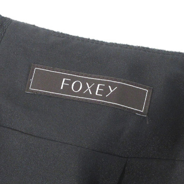 FOXEY(フォクシー)のフォクシー 2014年 スカート ミニ 台形 ウール カシミヤ混 グレー 38 レディースのスカート(ミニスカート)の商品写真