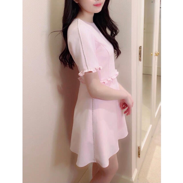 【週末限定値下げ】JILTU petit frill sleeve dress