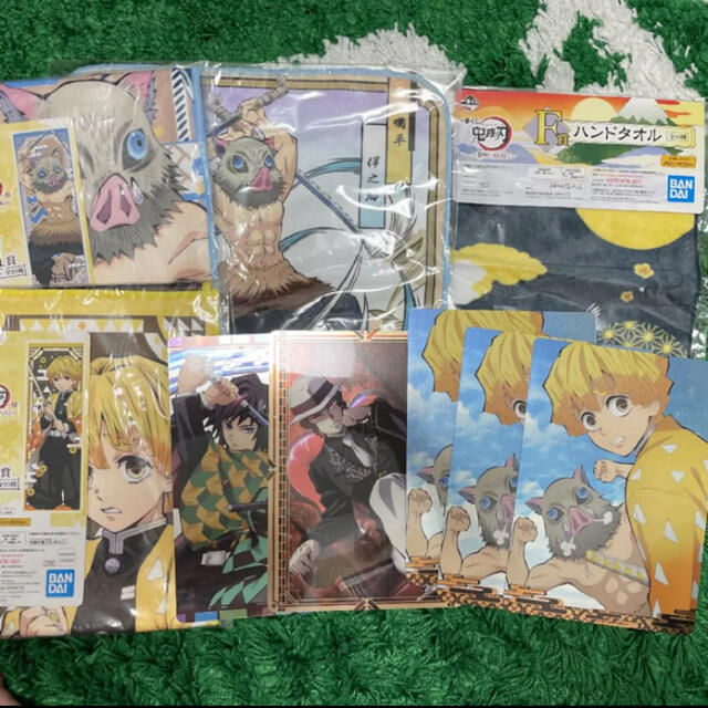 鬼滅の刃　一番くじ　9点セット エンタメ/ホビーのアニメグッズ(その他)の商品写真