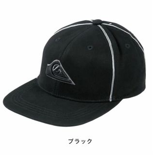 クイックシルバー(QUIKSILVER)のクイックシルバー 子供用 キャップ ブラック(帽子)