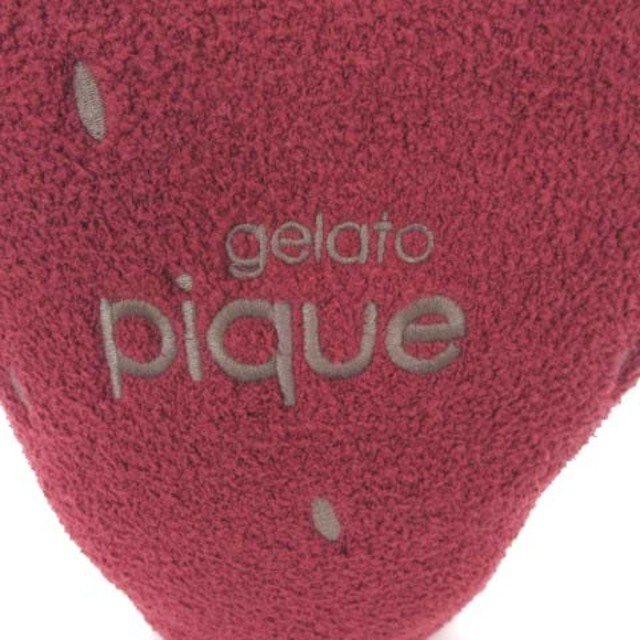 gelato pique(ジェラートピケ)のジェラートピケ 21SS ストロベリー クッション イチゴ 苺 レッド 赤 インテリア/住まい/日用品のインテリア小物(その他)の商品写真