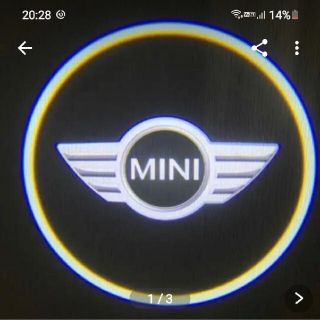 ビーエムダブリュー(BMW)の間違って買ったMINIカーテシランプ(車種別パーツ)