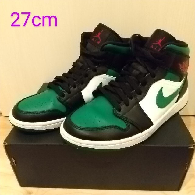 ★27cm Air Jordan 1 Mid pine green