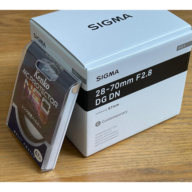 内容レンズ本体付属品一式新品未開封 SIGMA 28-70mm F2.8 DG DN ソニーEマウント