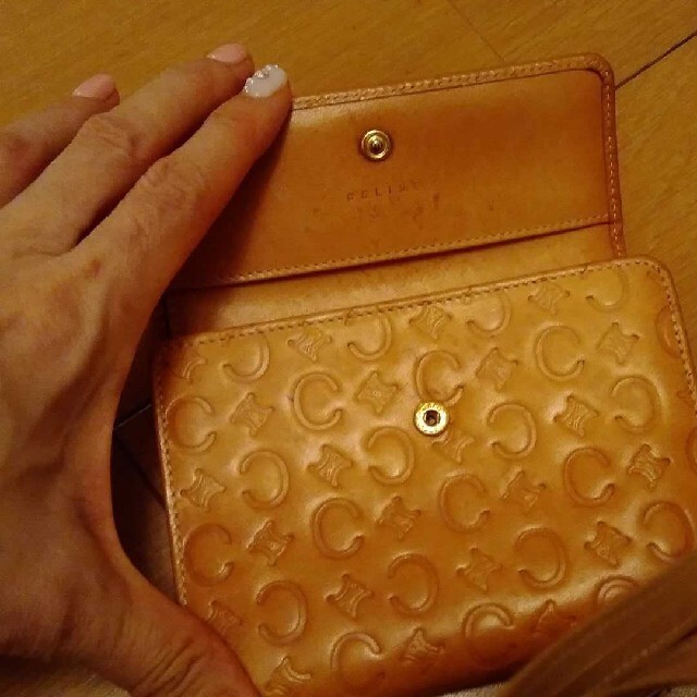 celine(セリーヌ)のセリーヌヌメ革折り財布 メンズのファッション小物(折り財布)の商品写真