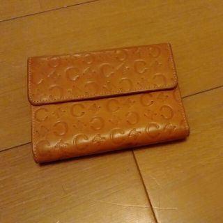 セリーヌ(celine)のセリーヌヌメ革折り財布(折り財布)