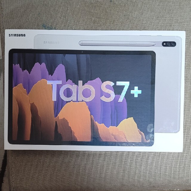 値下げGalaxy Tab S7+ 8MB 256GBシルバー