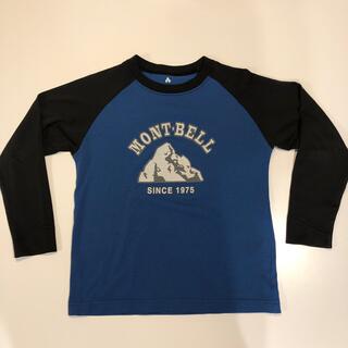 モンベル(mont bell)のモンベル　ロングスリーブ　長袖Tシャツ　ラグラン　キッズ  130(Tシャツ/カットソー)