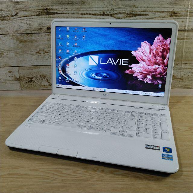 NEC(エヌイーシー)の美品 NEC LS550/H ノートパソコン i7 8GB 新品SSD480GB スマホ/家電/カメラのPC/タブレット(ノートPC)の商品写真