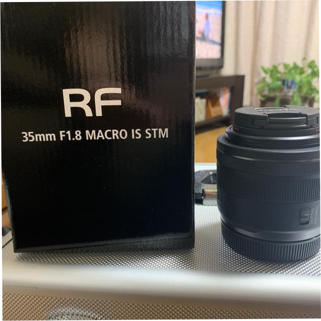 お気にいる RF35F1.8 Canon - Canon マクロ STM IS レンズ(単焦点