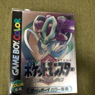 ニンテンドウ(任天堂)のポケットモンスター　クリスタルバージョン　ゲームボーイカラー専用(携帯用ゲームソフト)