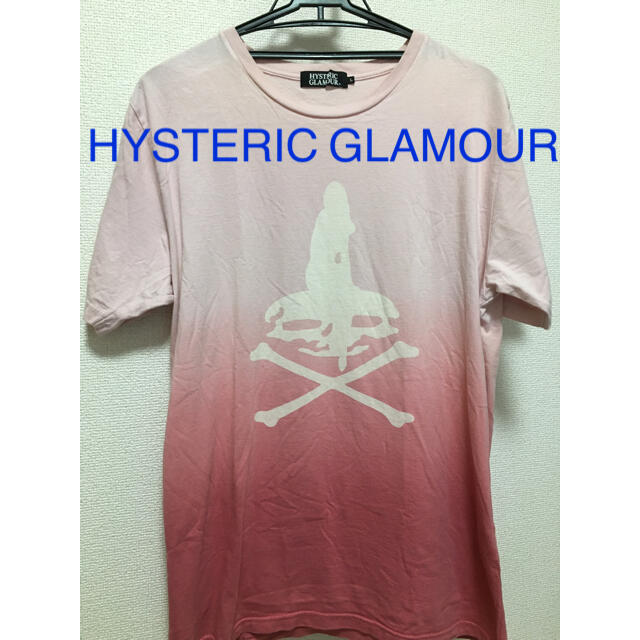 HYSTERIC GLAMOUR(ヒステリックグラマー)のHYSTERIC GLAMOUR ピンクグラデーション Tシャツ メンズのトップス(Tシャツ/カットソー(半袖/袖なし))の商品写真