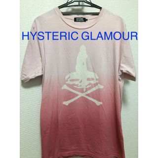 ヒステリックグラマー(HYSTERIC GLAMOUR)のHYSTERIC GLAMOUR ピンクグラデーション Tシャツ(Tシャツ/カットソー(半袖/袖なし))