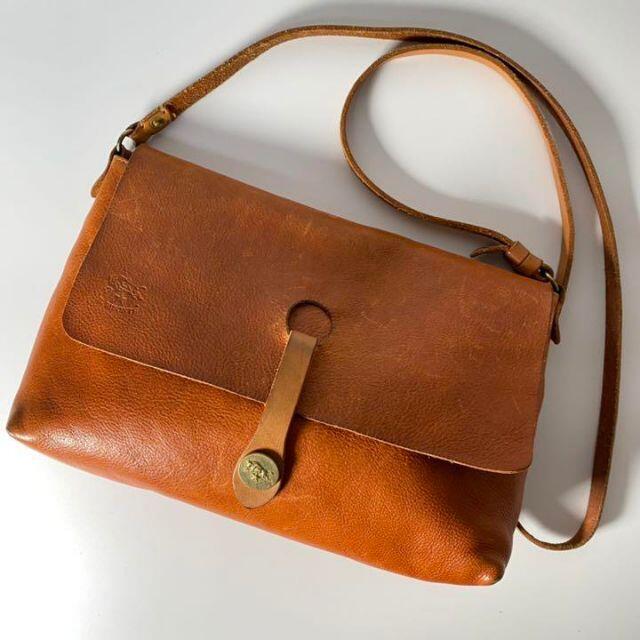 IL BISONTE イルビゾンテ ショルダーバッグ レザー www