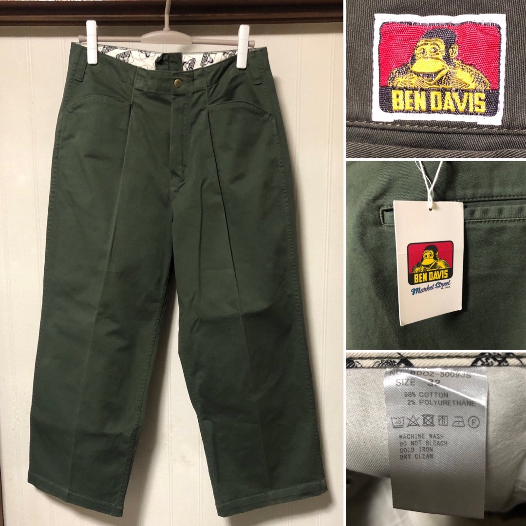 BEN DAVIS - 新品タグ付❗️日本製 BEN DAVIS フリスコパンツ 32 BEN DAVIS - 新品タグ付❗️日本製 BEN DAVIS フリスコパンツ 32