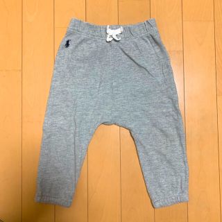 ラルフローレン(Ralph Lauren)の【ひろ♪様専用】Ralph Lauren ニット生地 幼児用長ズボン80 グレー(パンツ)