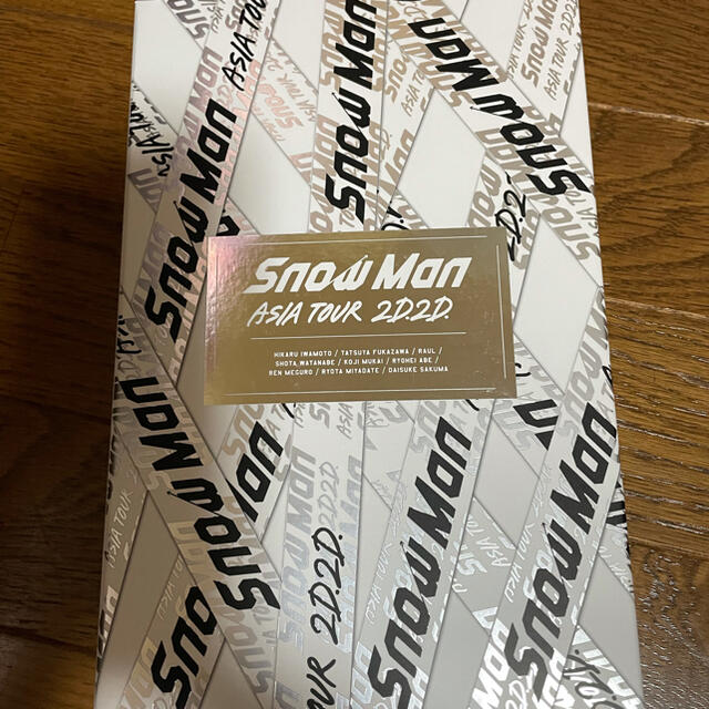 【 Snow Man】ASIA TOUR 2D.2D Blu-ray