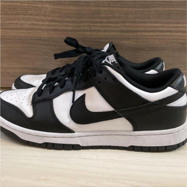 NIKE(ナイキ)のNIKE DUNK LOW RETRO WHITE/BLACK panda 28 メンズの靴/シューズ(スニーカー)の商品写真