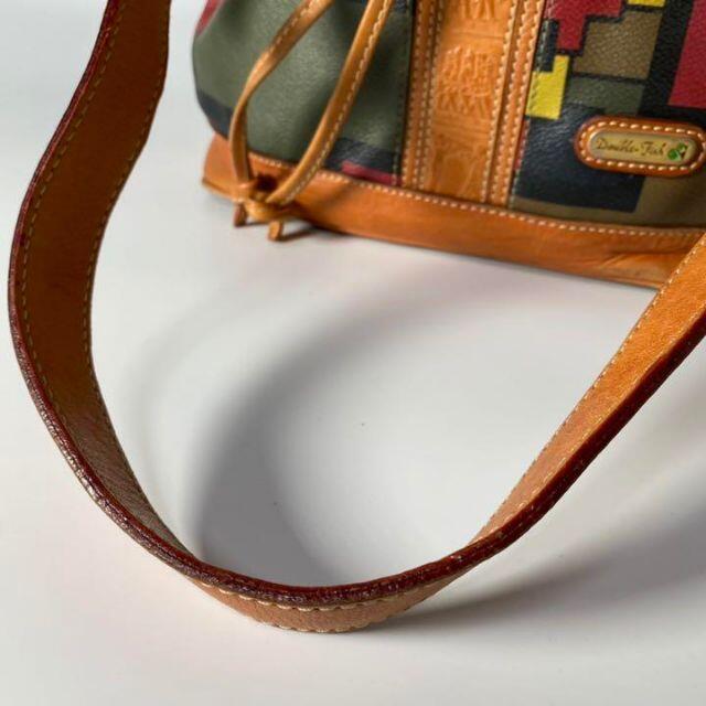 Double ショルダーバッグ レザーの通販 by ブランドショップONE|ラクマ Fish ダブルフィッシュ 巾着 再入荷通販