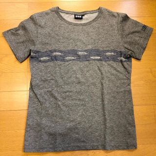 ヘリーハンセン(HELLY HANSEN)のヘリーハンセンTシャツ　杢グレーお魚柄　WL(Tシャツ(半袖/袖なし))