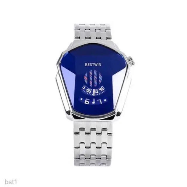 BESTWIN 高級腕時計　クリスタル クォーツ腕時計 メンズの時計(腕時計(アナログ))の商品写真