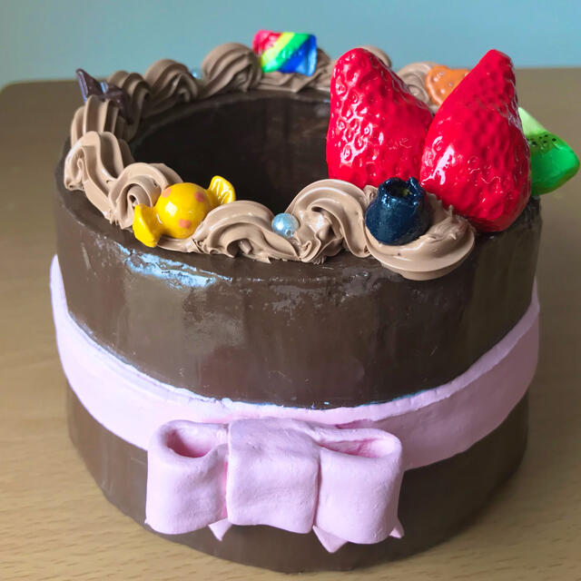 【特価】 モルタル鉢　ケーキ　チョコ　⭐︎他サイトで売り切れました⭐︎ プランター