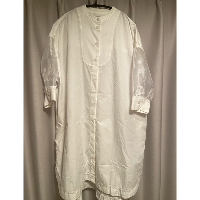 YONFA seethrough shirt tunic - シャツ/ブラウス(長袖/七分)