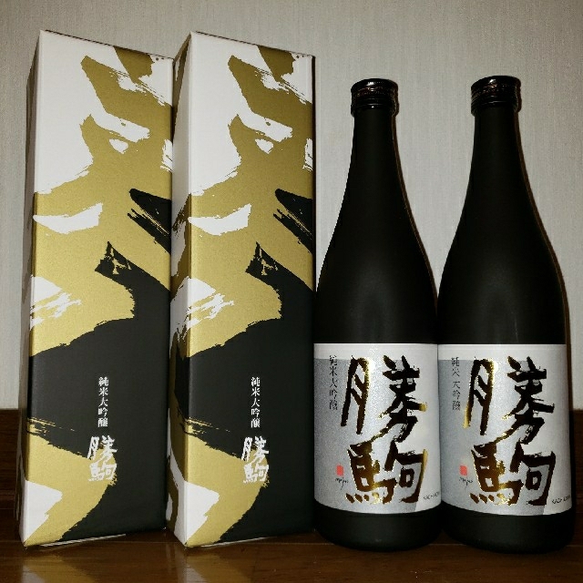勝駒 純米大吟醸・大吟醸 2本セット勝駒大吟醸720ml - 日本酒