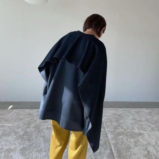 ステュディオス(STUDIOUS)のCLANE  /  CARD BOARD BACK FRILL TOPS(トレーナー/スウェット)