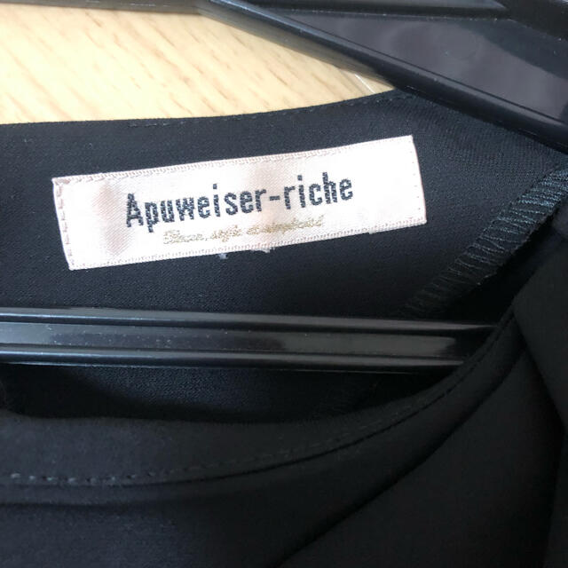 Apuweiser-riche(アプワイザーリッシェ)の❤️アプワイザーリッシェ  リボン　ブラウス❤️ レディースのトップス(シャツ/ブラウス(半袖/袖なし))の商品写真