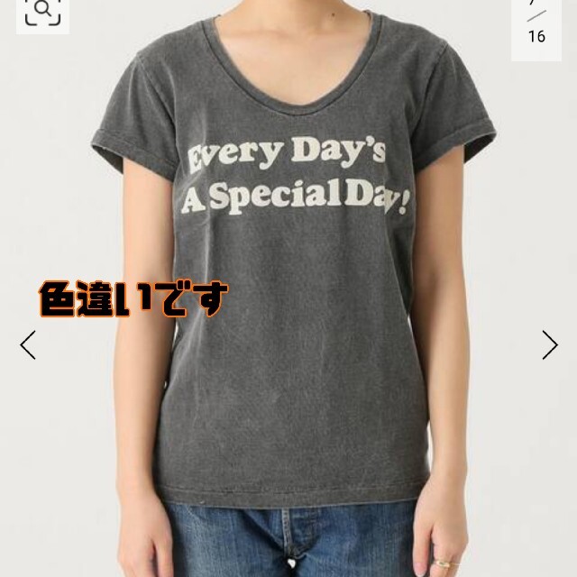 JOURNAL STANDARD(ジャーナルスタンダード)のMixta/ミクスタ　EVERY DAYS A SPECIAL DAY Tシャツ レディースのトップス(Tシャツ(半袖/袖なし))の商品写真