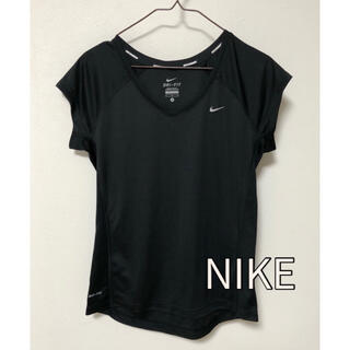 ナイキ(NIKE)のNIKE 半袖Tシャツ M ランニング ウォーキング ヨガ ナイキ ブラック(Tシャツ(半袖/袖なし))