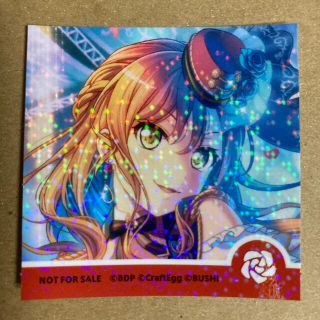 バンドリ 今井リサ ステッカー シール アニメイトワールドフェア2020