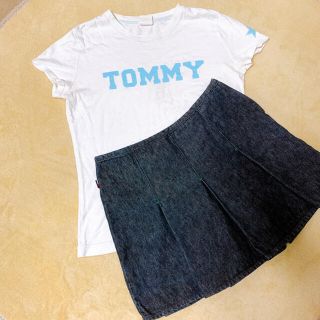 トミーガール(tommy girl)のTOMMY デニム ミニスカート(ミニスカート)