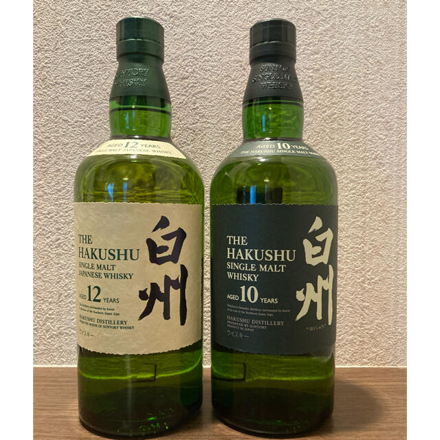 白州10年＋白州12年　700ml セット酒