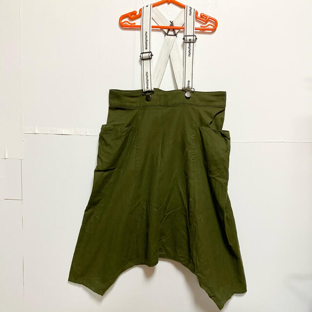 こどもビームス(コドモビームス)の専用♡nunuforme ヌヌフォルム サルエル サロペット パンツ 115 キッズ/ベビー/マタニティのキッズ服男の子用(90cm~)(パンツ/スパッツ)の商品写真