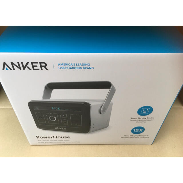 【新品】Anker PowerHouse(434Wh / 120,600mAh) スマホ/家電/カメラのスマートフォン/携帯電話(バッテリー/充電器)の商品写真